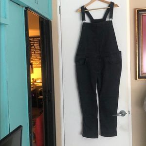 Denim overalls